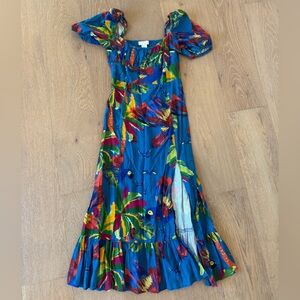 House of Harlow 1960 Multicolor Floral Dress